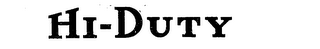 HI-DUTY logo