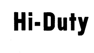 HI-DUTY logo