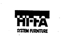 HI-FA SYSTEM FURNITURE logo