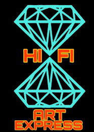 HI FI ART EXPRESS logo