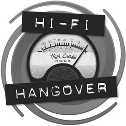 HI-FI HANGOVER HIGH ENERGY ROCK 20 10 75 3 0 0 20 40 60 80 100% HI-FI logo