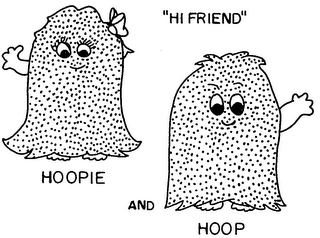 "HI FRIEND" HOOPIE AND HOOP logo