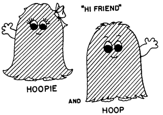 "HI FRIEND" HOOPIE AND HOOP logo
