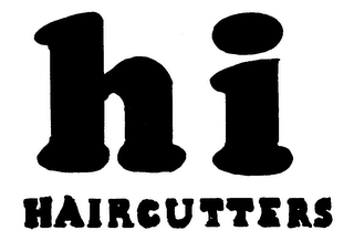 HI HAIRCUTTERS logo