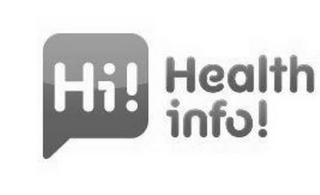 HI! HEALTH INFO! logo