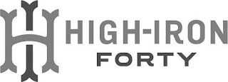 HI HIGH-IRON FORTY logo
