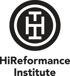 HI HIREFORMANCE INSTITUTE logo