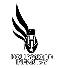 HI HOLLYWOOD INFANTRY logo