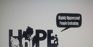 HI HOPE HIGHLY OPPRESSED PEOPLE ELEVATING logo