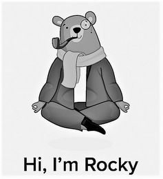 HI, I'M ROCKY logo