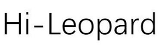 HI-LEOPARD logo