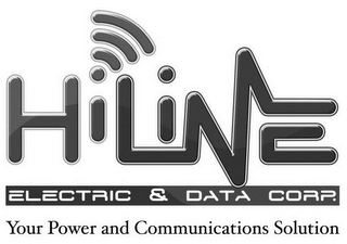 HI LINE ELECTRIC & DATA CORP. YOUR POWER AND COMMUNICATIONS SOLUTION logo