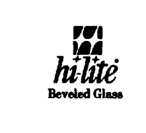 HI-LITE BEVELED GLASS logo