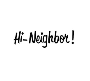 HI-NEIGHBOR! logo