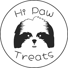 HI PAW TREATS logo