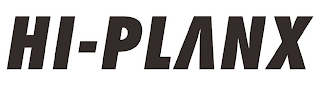 HI-PLANX logo