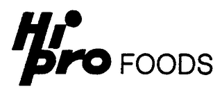 HI PRO FOODS logo
