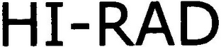 HI-RAD logo