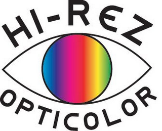 HI-REZ OPTICOLOR logo