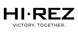 HI-REZ VICTORY. TOGETHER. logo