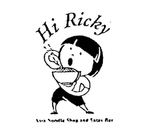 HI RICKY ASIA NOODLE SHOP AND SATAY BAR logo