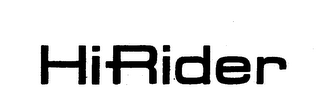 HI RIDER logo