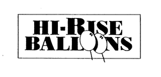 HI-RISE BALLOONS logo
