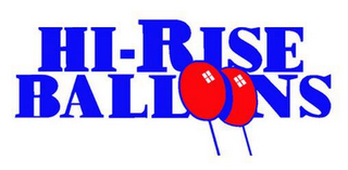 HI-RISE BALLOONS logo