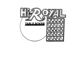 HI ROYAL TABLE POKER logo
