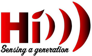 HI SENSING A GENERATION logo