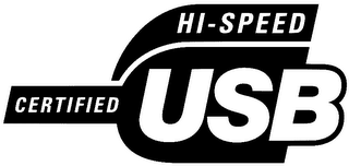 HI-SPEED CERTIFIED USB logo