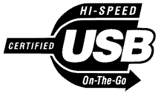 HI-SPEED CERTIFIED USB ON-THE-GO logo