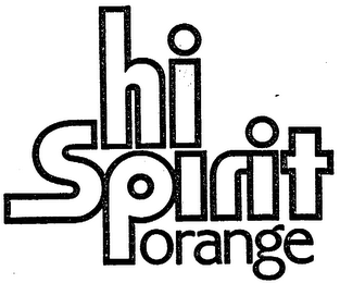 HI SPIRIT ORANGE logo