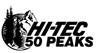 HI-TEC 50 PEAKS logo