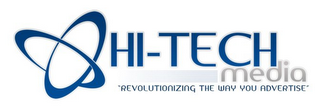 HI-TECH MEDIA "REVOLUTIONIZING THE WAY YOU ADVERTISE" logo