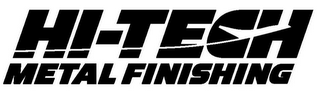 HI-TECH METAL FINISHING logo