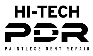 HI-TECH PDR PAINTLESS DENT REPAIR logo