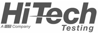 HI-TECH TESTING A PSI COMPANY logo