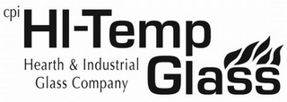 HI-TEMP GLASS HEARTH & INDUSTRIAL GLASS COMPANY CPI logo