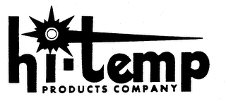 HI-TEMP PRODUCTS COMPANY logo