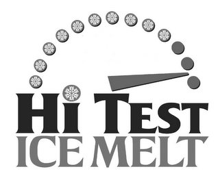 HI TEST ICE MELT logo