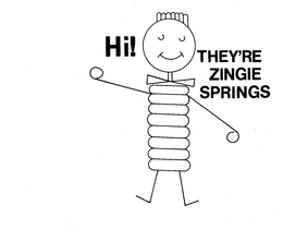 HI! THEY'RE ZINGIE SPRINGS logo