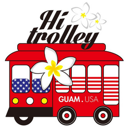 HI TROLLEY GUAM USA logo