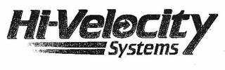 HI-VELOCITY SYSTEMS logo