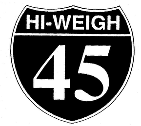 HI-WEIGH 45 logo