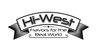 HI-WEST FLAVORS FOR THE REAL WORLD logo