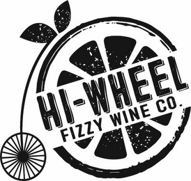 HI-WHEEL FIZZY WINE CO. logo