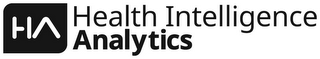 HIA HEALTH INTELLIGENCE ANALYTICS logo