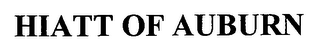 HIATT OF AUBURN logo
