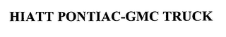 HIATT PONTIAC-GMC TRUCK logo